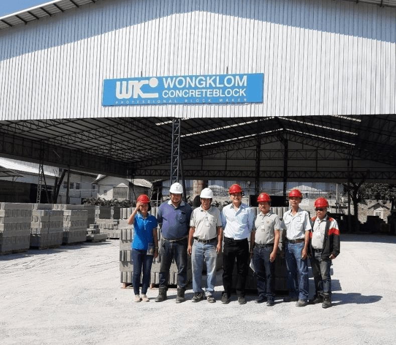 ยินดีต้อนรับ คณะ SCG ท่าหลวง เยี่ยมชมโรงงานวงกลม อิฐบล็อก