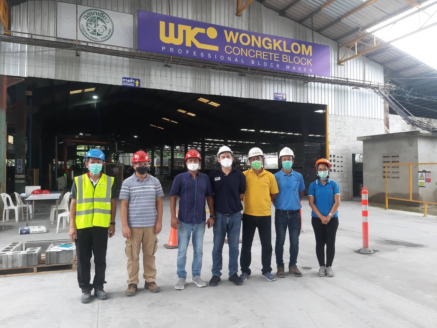 ยินดีต้อนรับ B.L HARBERT INTERNATIONAL เยี่ยมชม WK-BLOCK
