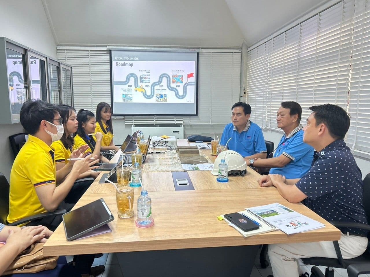 ยินดีต้อนรับการไฟฟ้าฝ่ายผลิตแห่งประเทศไทย (EGAT ) เยี่ยมชมโรงงานวงกลม WK-BLOCK