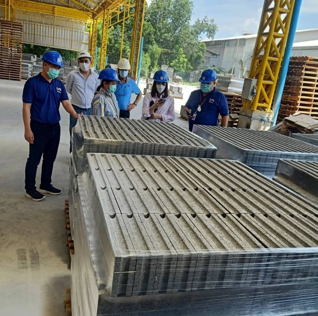 ยินดีต้อนรับ SCG sourcing เข้าเยี่ยมชม โรงงาน วงกลม คอนกรีตบล็อก